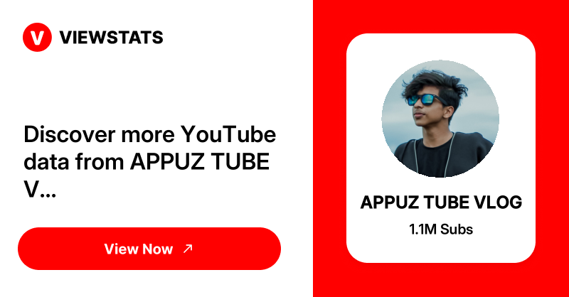 APPUZ TUBE VLOG - Viewstats