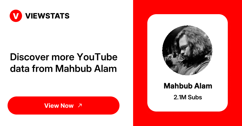 Mahbub Alam - Viewstats