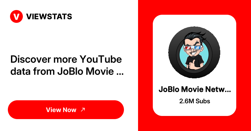 JoBlo Movie Network - Viewstats