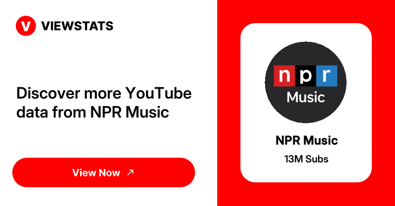 NPR Music - Viewstats