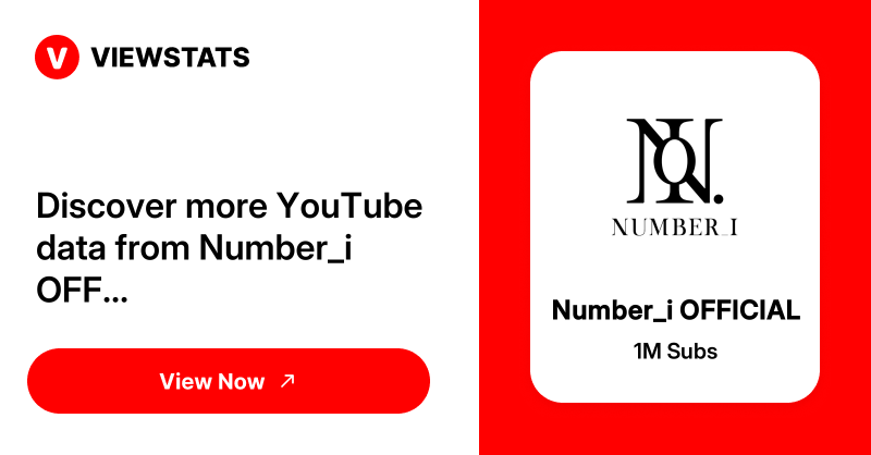 Number_i OFFICIAL - Viewstats