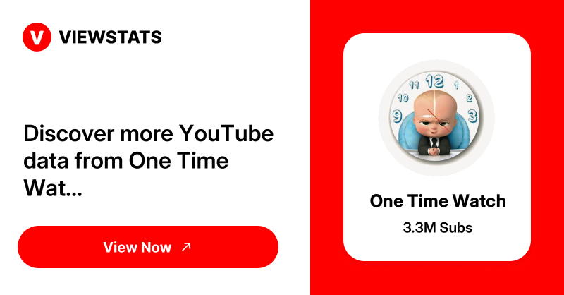 One Time Watch - Viewstats