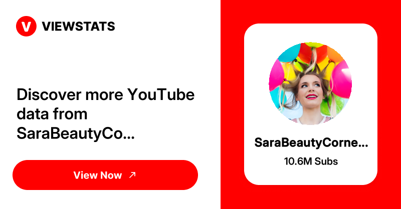 SaraBeautyCorner - DIY, Comedy, Makeup, Nail Art - Viewstats