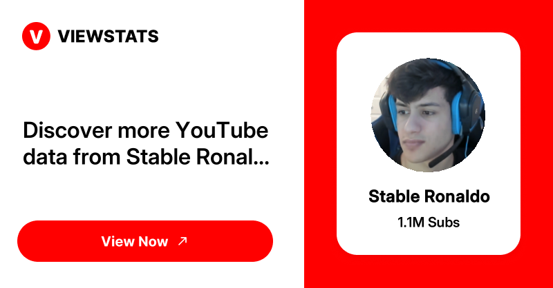 Stable Ronaldo - Viewstats