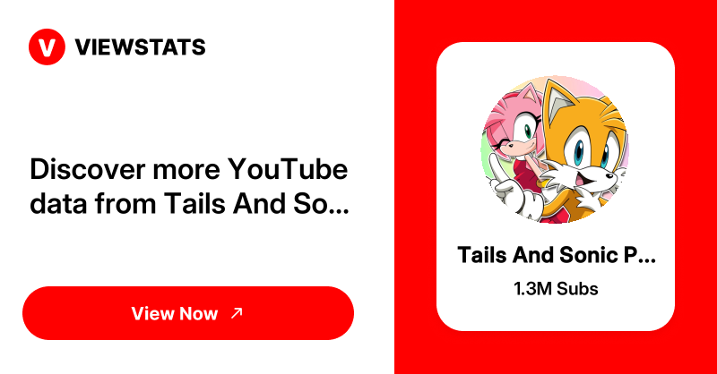 Tails And Sonic Pals - Viewstats