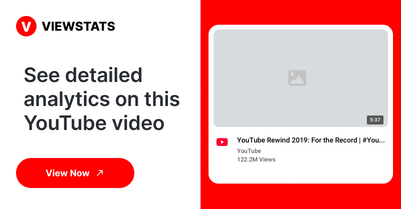 YouTube - Viewstats
